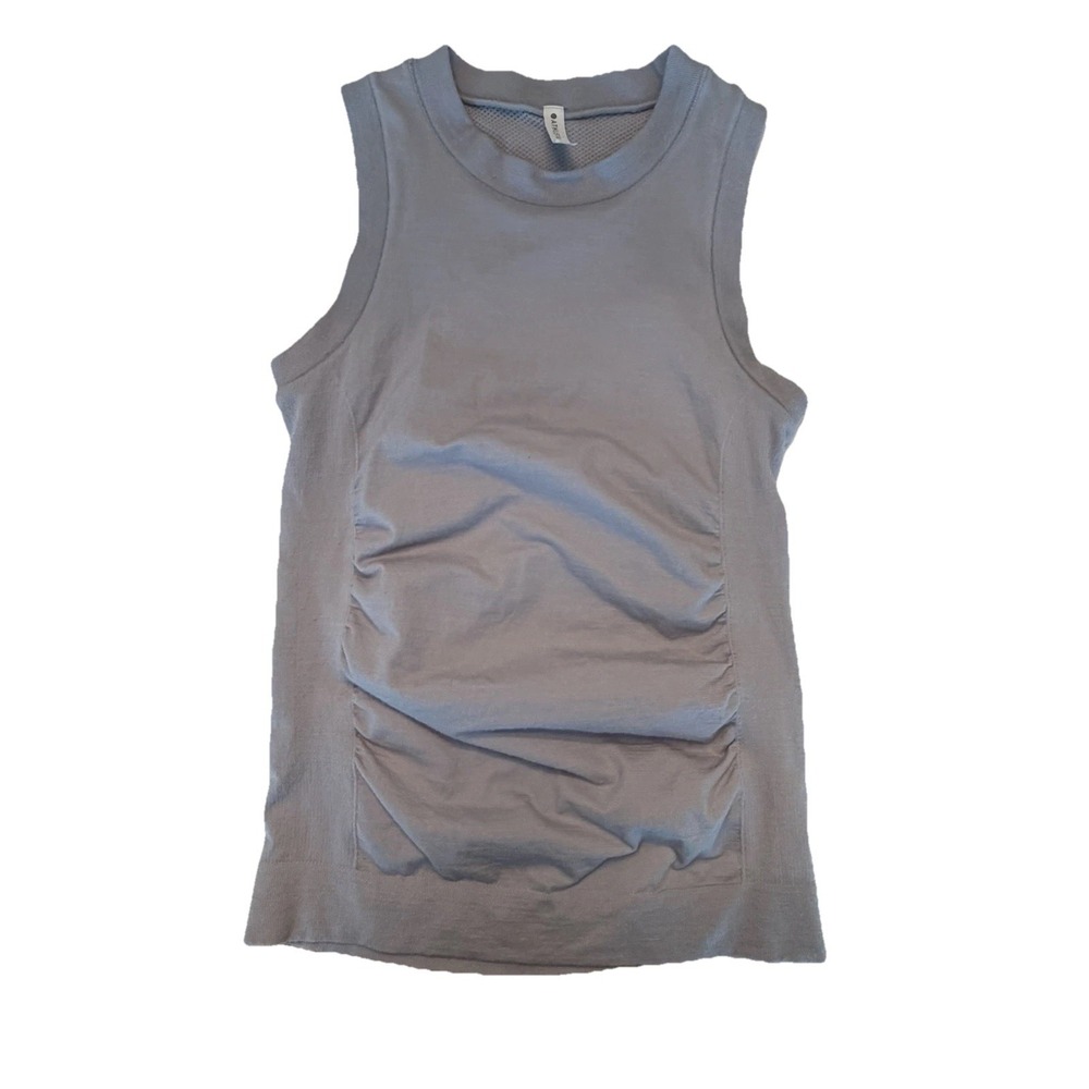 Athleta Women's‎ Size Small Gray Mesh Back Athletic Tank Top